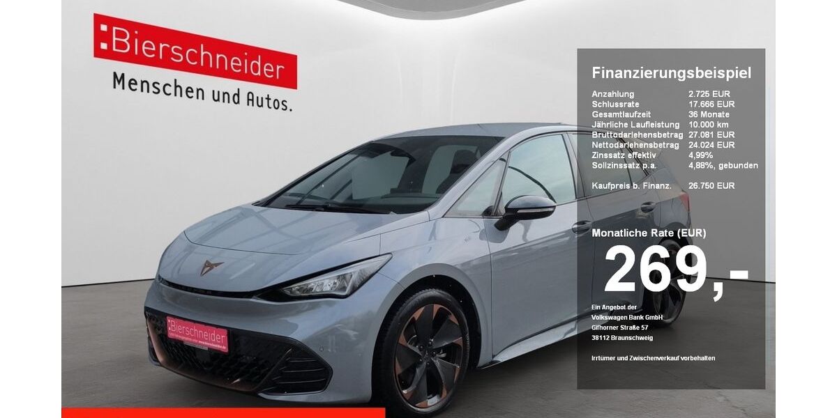 Cupra Born 33.500 km 26.450 &euro; Regensburg 93055