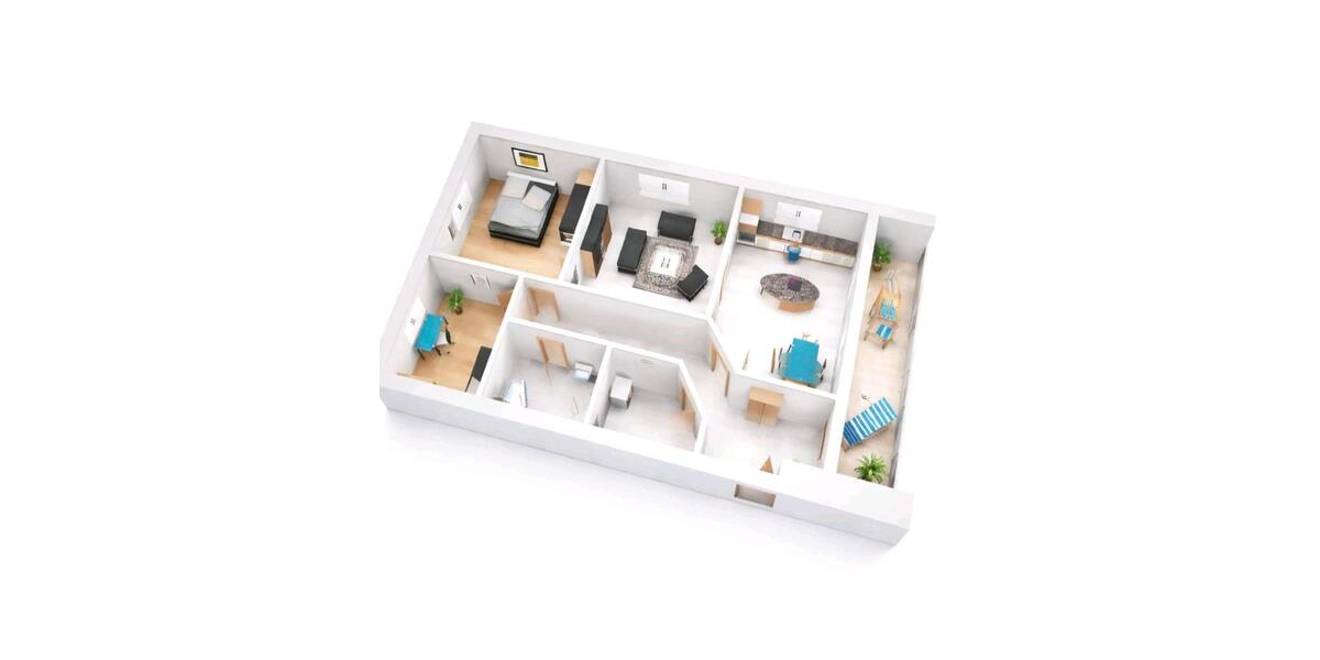Etagenwohnung Brunnen - 4 Zimmer, 103 m&sup2;, 1.150&euro; | Angebot:26021045