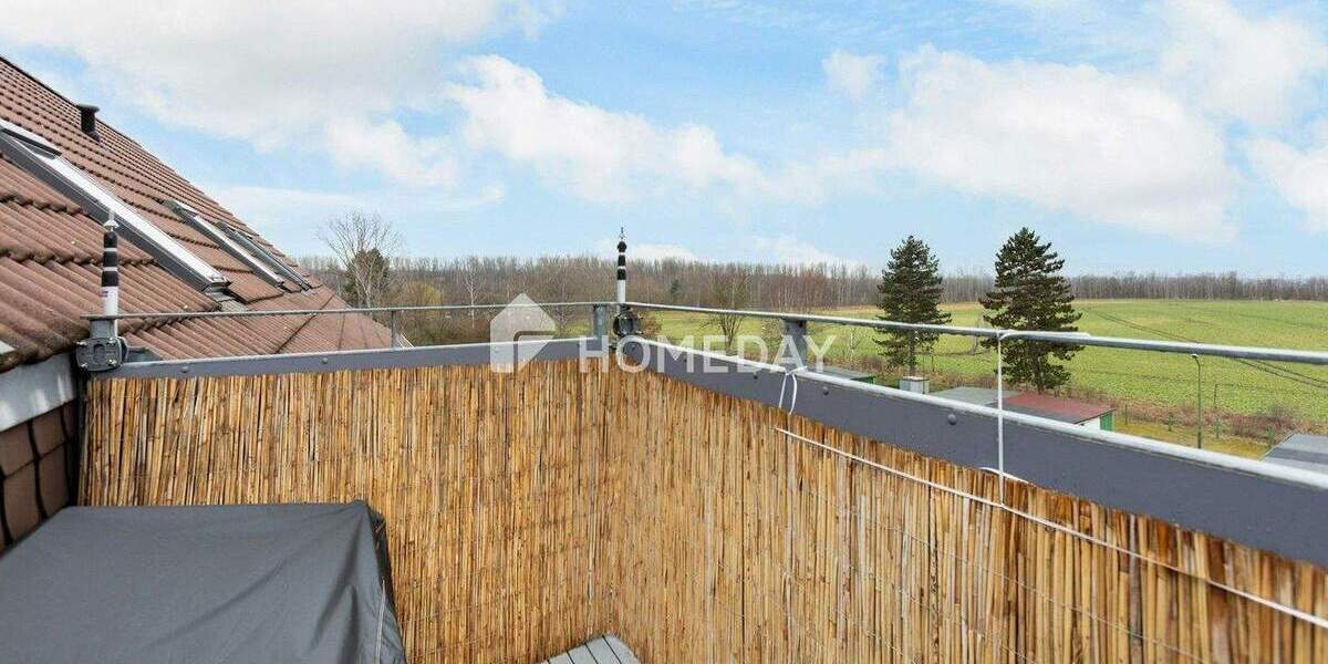 Großzügig & gemütlich: schöne Dachgeschosswohnung mit Balkon & Stellplatz - ruhiges Wohnen in Borna 4 zimmer