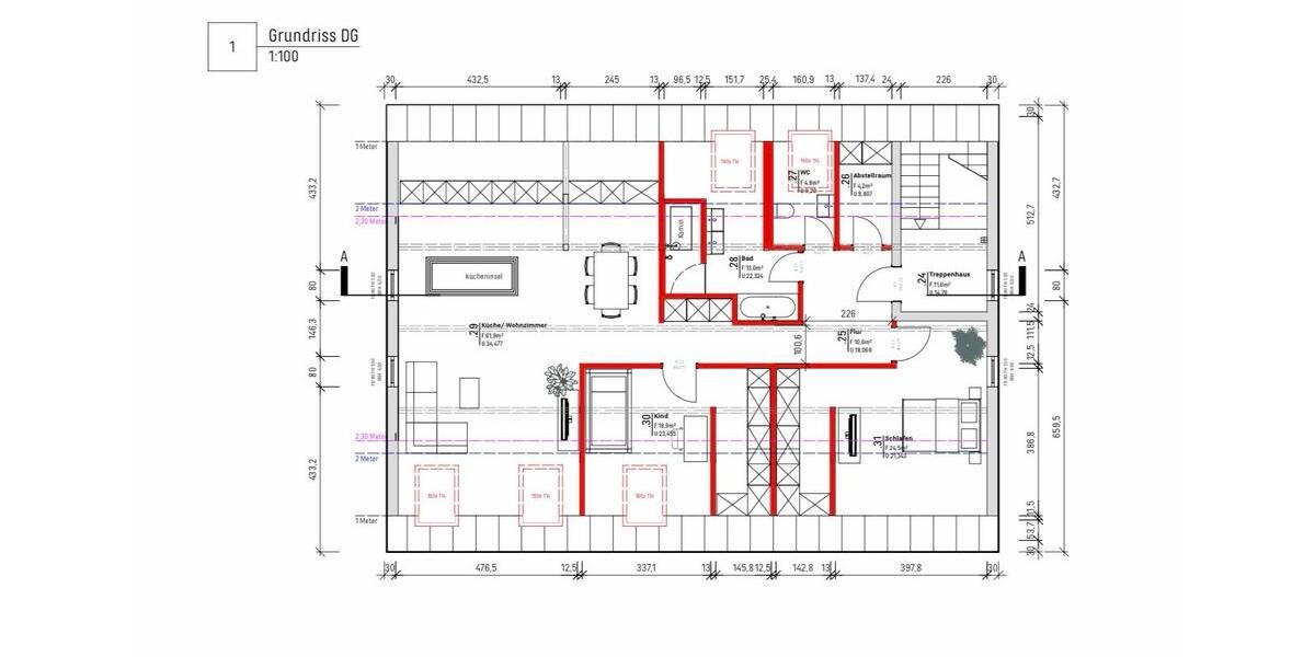 Dachgeschoßwohnung Bad Schwalbach - 3 Zimmer, 138 m&sup2;, 1.905&euro; | Angebot:26393189