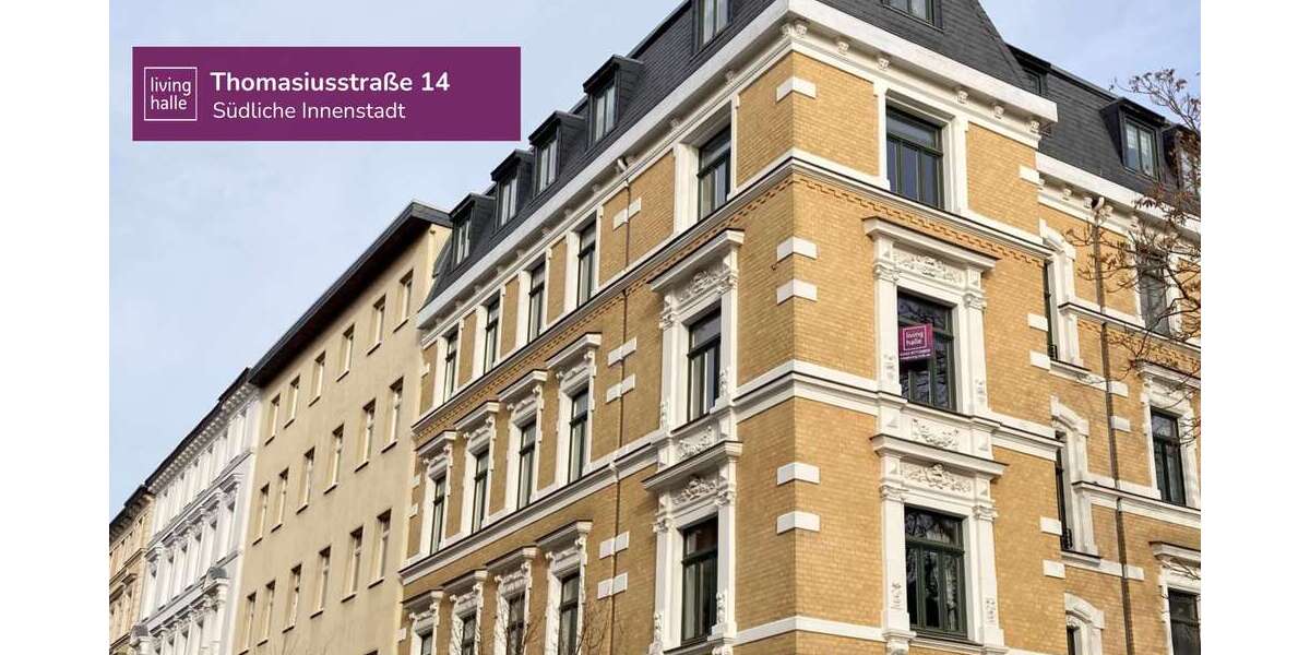 Etagenwohnung Halle Südliche Innenstadt - 2 Zimmer, 40 m&sup2;, 350&euro; | Angebot:26434887