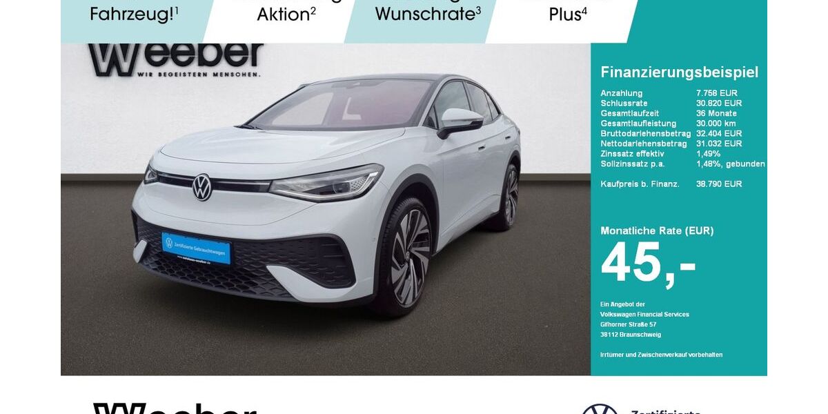 VW ID.5 25.000 km 37.440 &euro; Calw 75365