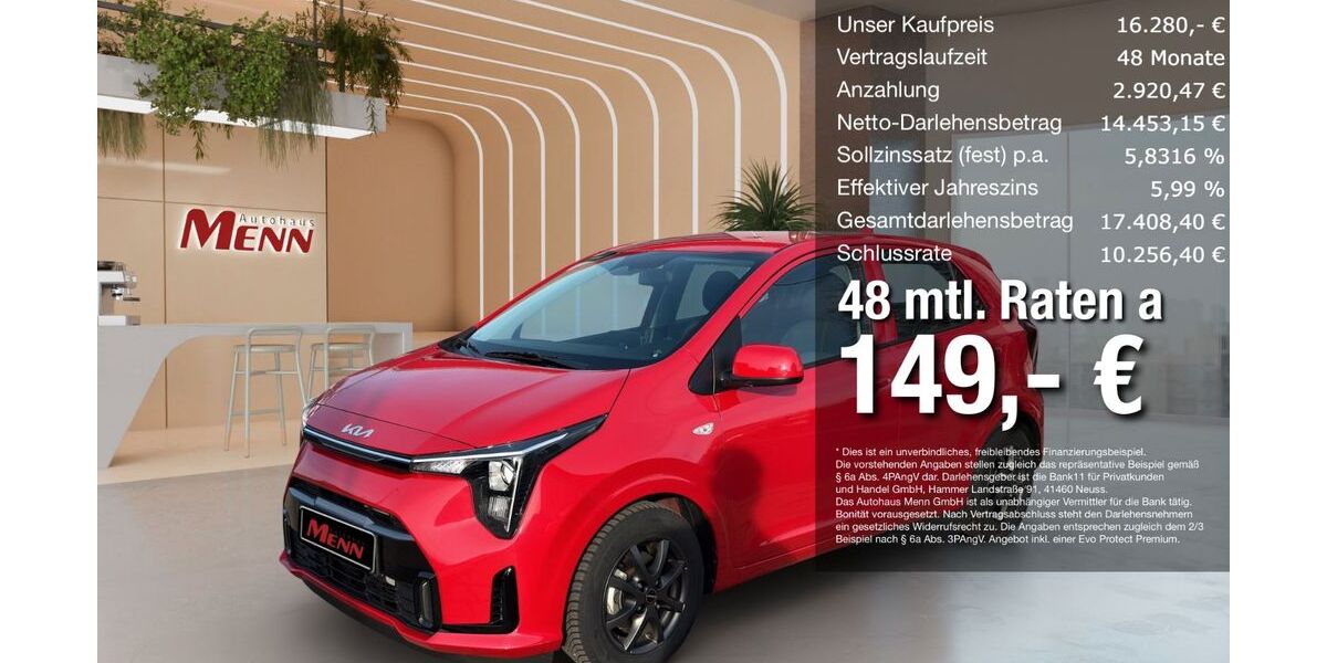 Kia Picanto 2.550 km 16.280 &euro; Siegen 57074