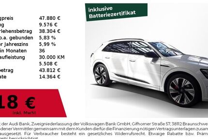 Audi Q8 e-tron 59.752 km 47.880 &euro; Nürnberg 90441