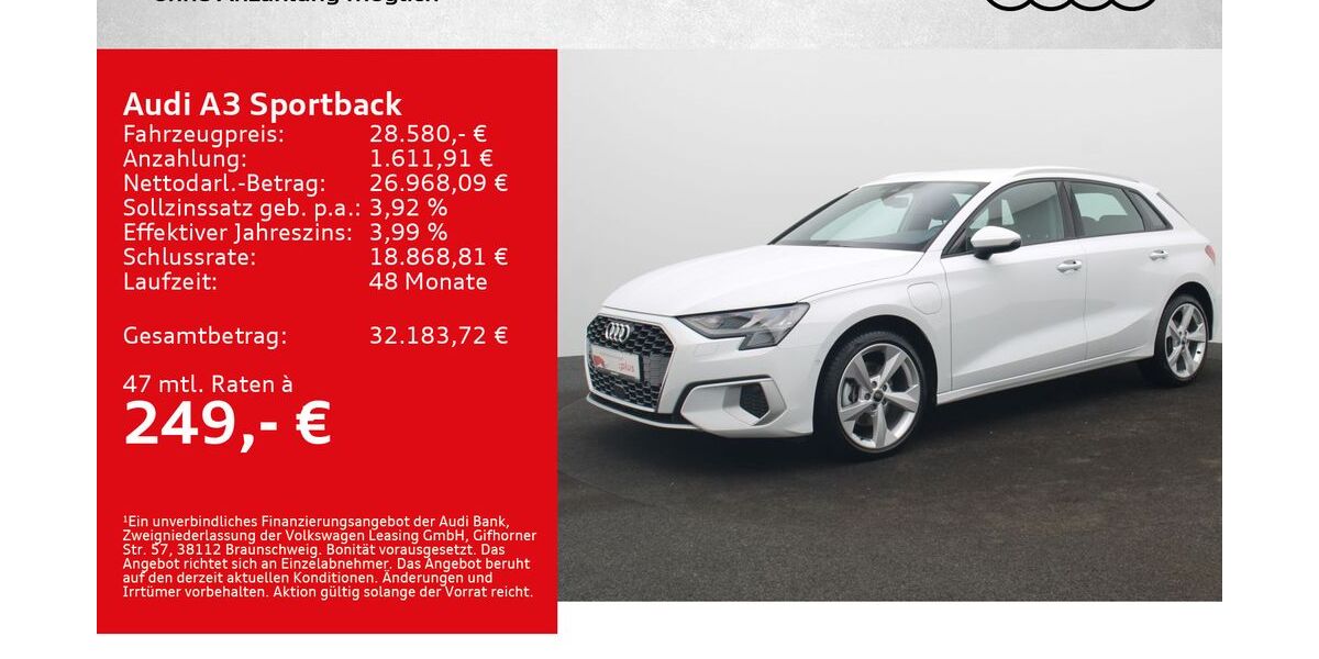 Audi A3 17.000 km 28.580 &euro; Würzburg 97076