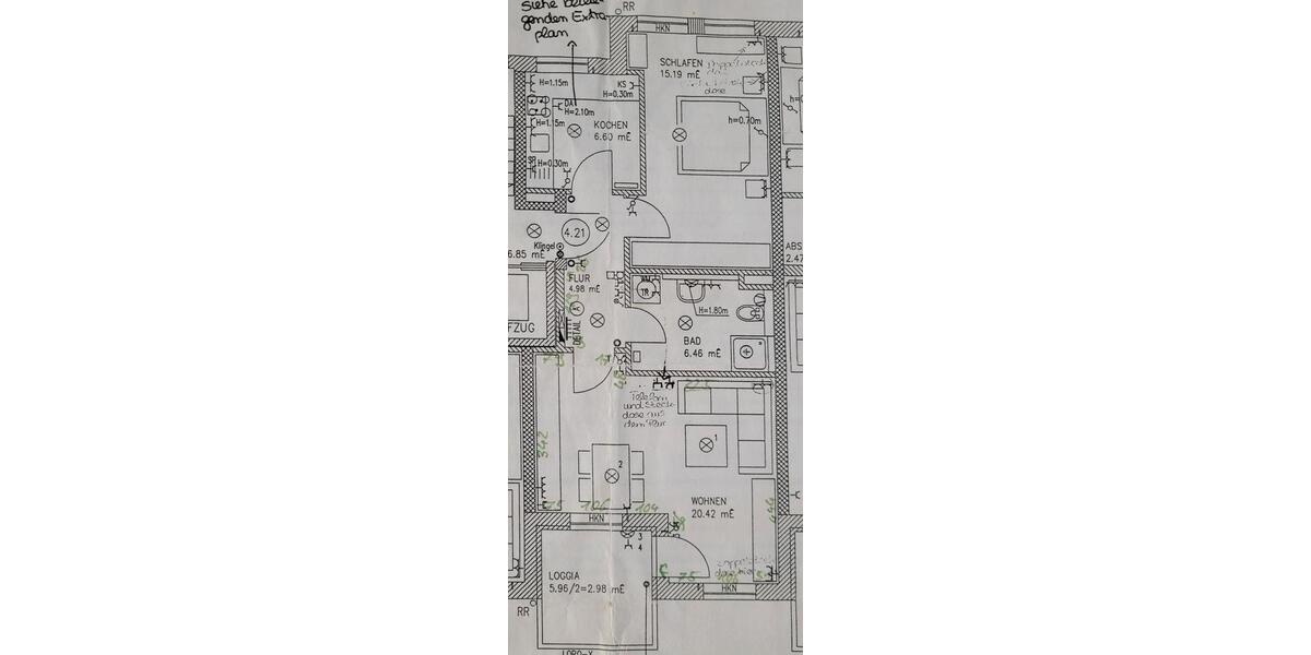 Etagenwohnung Kempten (Allgäu) Auf der Halde - 2 Zimmer, 56 m&sup2;, 640&euro; | Angebot:26400515