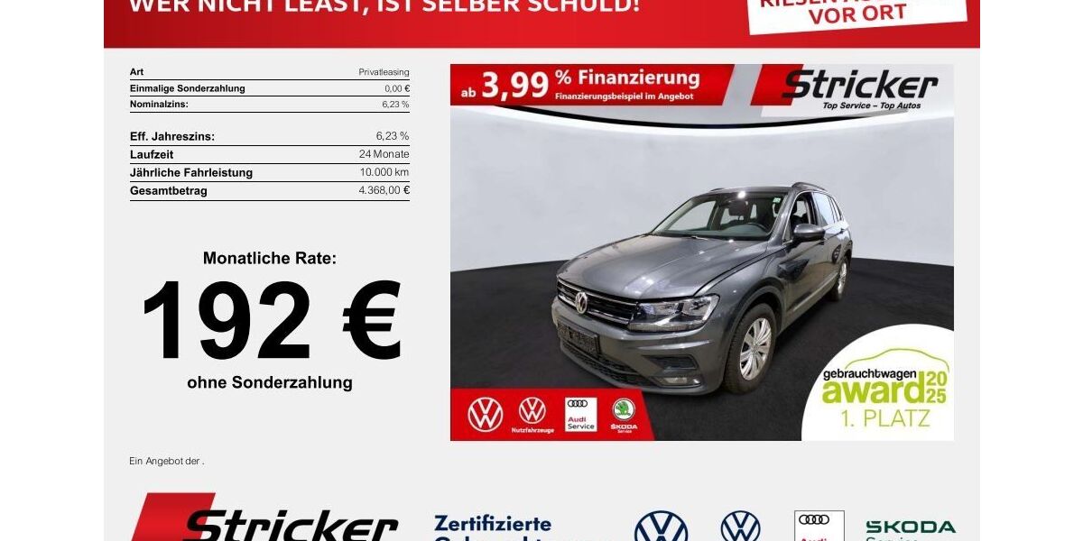 VW Tiguan 55.288 km 27.949 &euro; Horn-Bad Meinberg 32805