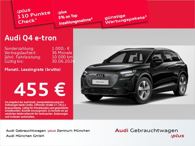 Audi Q4 e-tron 6.681 km 42.211 &euro; Eching 85386