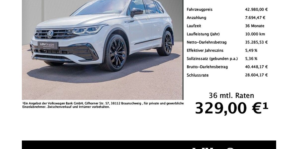VW Tiguan 27.721 km 41.980 &euro; Trier 54292