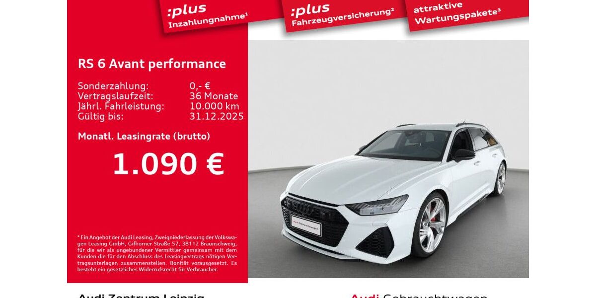 Audi RS6 13.874 km 114.650 &euro; Leipzig 04129