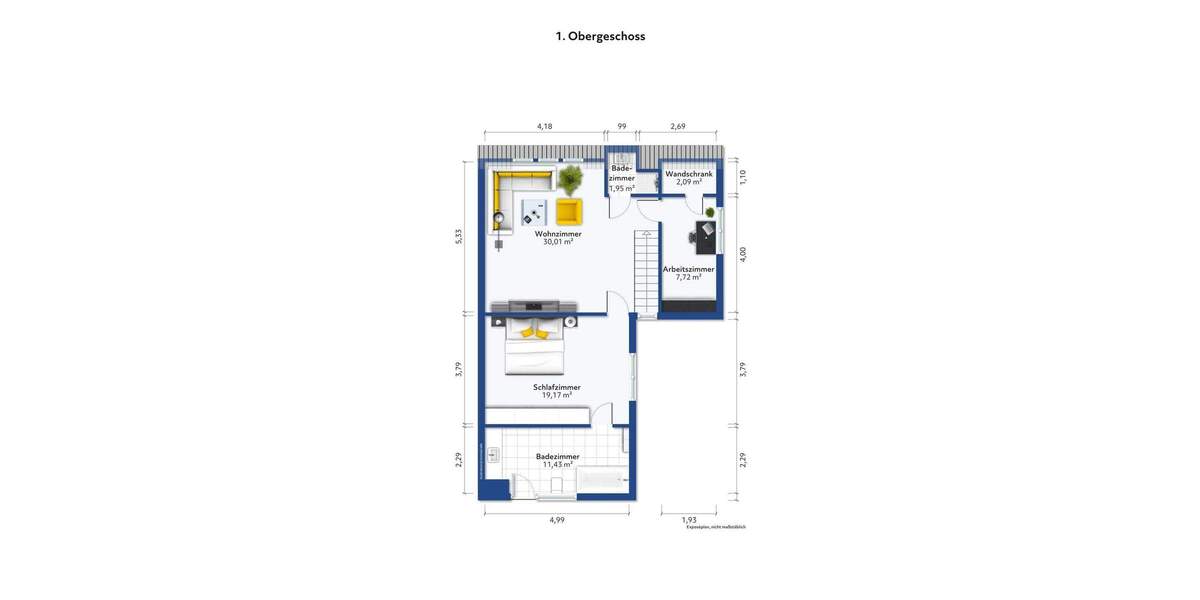 Doppelhaushälfte mit Einliegerwohnung*teilmöbeliert* 6 zimmer