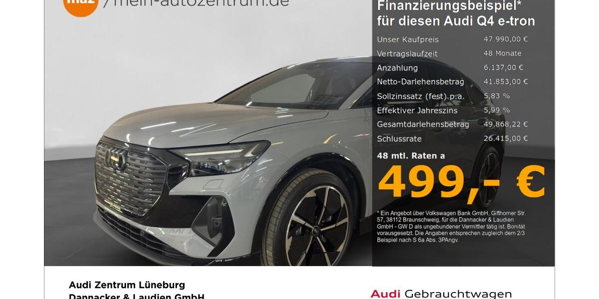 Audi Q4 e-tron 27.355 km 43.950 &euro; Lüneburg 21337