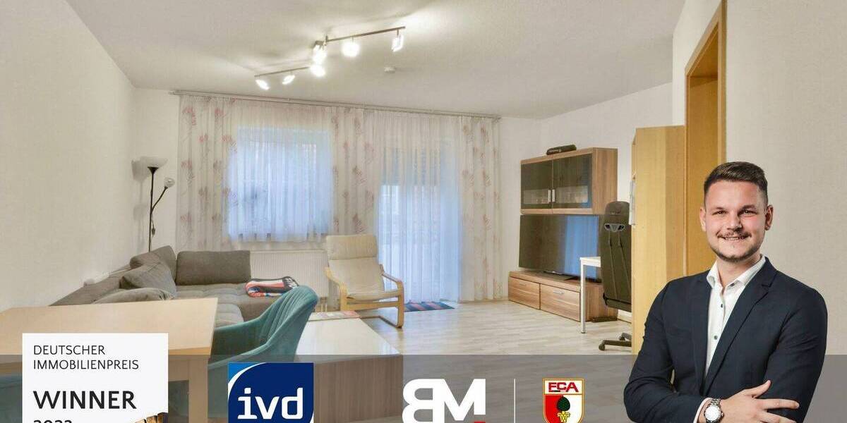 Etagenwohnung Hiltenfingen - 2 Zimmer, 61 m&sup2;, 199.000&euro; | Angebot:26433991