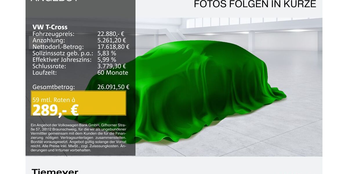 VW T-Cross 23.681 km 22.880 &euro; Werdohl 58791