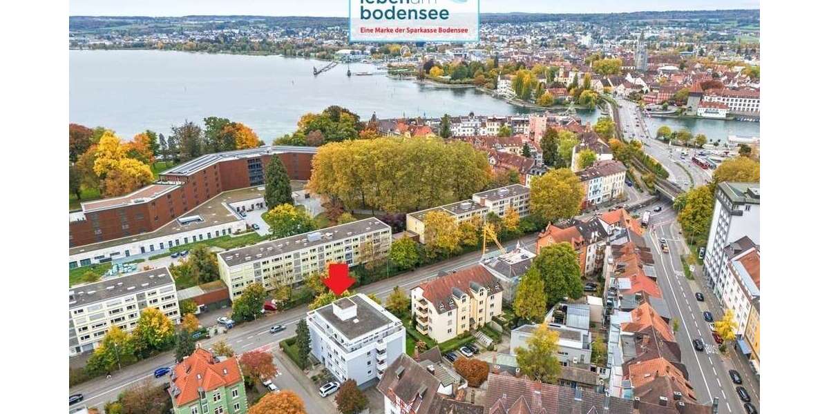 Etagenwohnung Konstanz Konstanz-Fürstenberg - 2 Zimmer, 61 m&sup2;, 330.000&euro; | Angebot:25200964