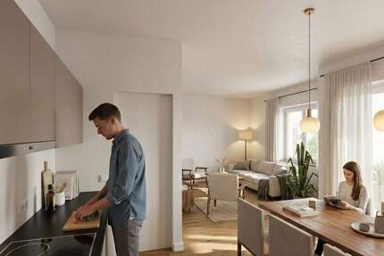 Wohnung Bernau bei Berlin Bernau - 2 Zimmer, 59 m&sup2;, 1.100&euro; | Angebot:25632807