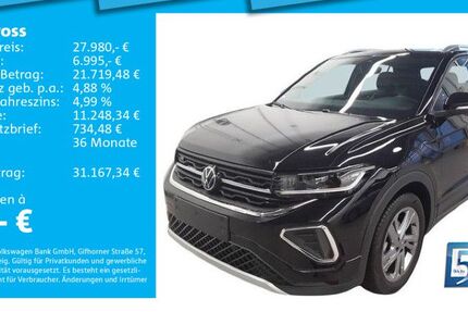VW T-Cross 7.548 km 27.980 &euro; München 80687