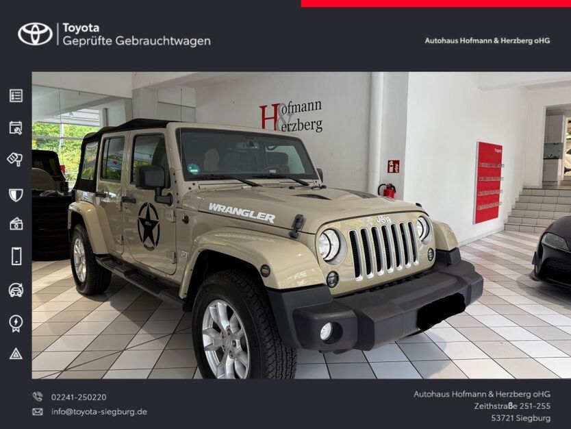 Jeep Wrangler 27.150 km 39.990 € Siegburg 53721