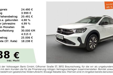 VW Taigo 1.191 km 23.710 &euro; Fürth 90763