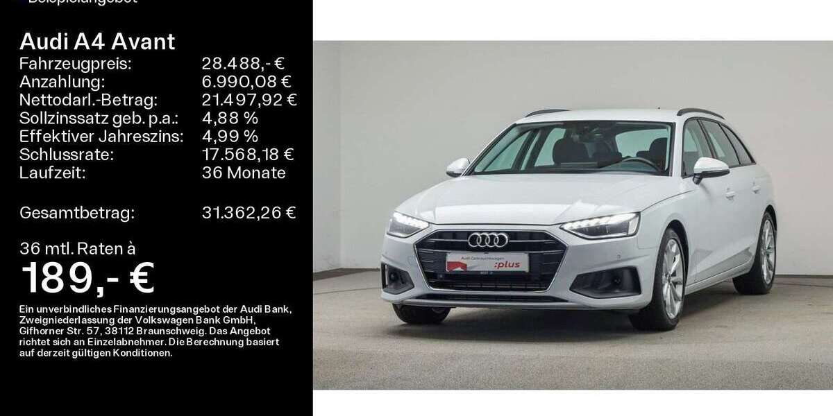 Audi A4 41.200 km 28.488 &euro; Mühlheim a. Main 63165