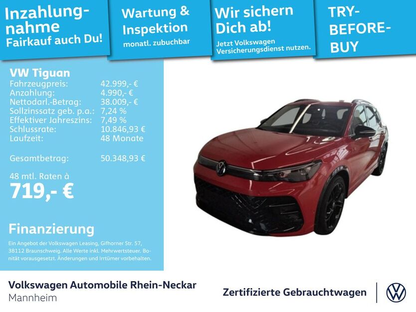 VW Tiguan 13.811 km 42.999 € Mannheim 68309