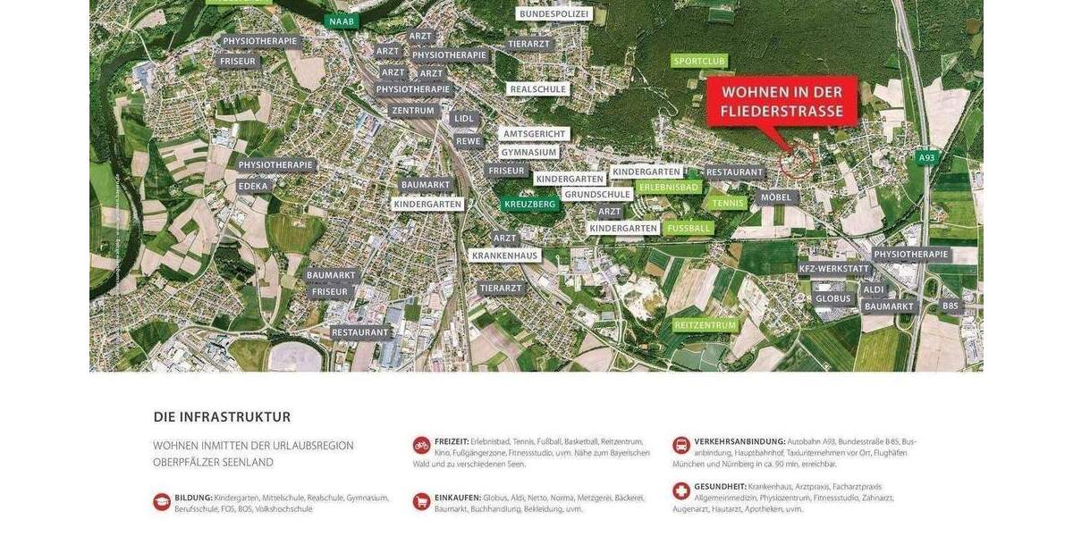 Etagenwohnung Schwandorf Kruckental - 3 Zimmer, 84 m&sup2;, 399.800&euro; | Angebot:25666161