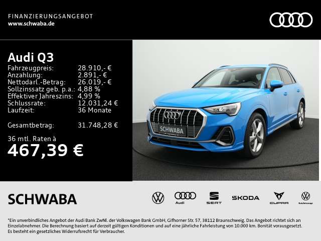 Audi Q3 80.400 km 27.910 &euro; Gersthofen 86368