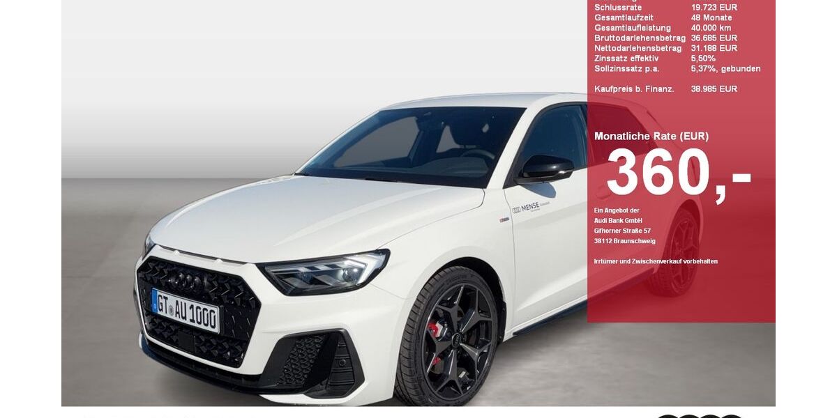Audi A1 2.500 km 38.985 &euro; Gütersloh 33330