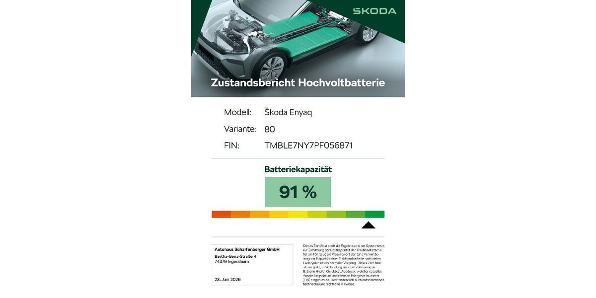 Skoda Enyaq 63.900 km 35.890 &euro; Ingersheim 74379