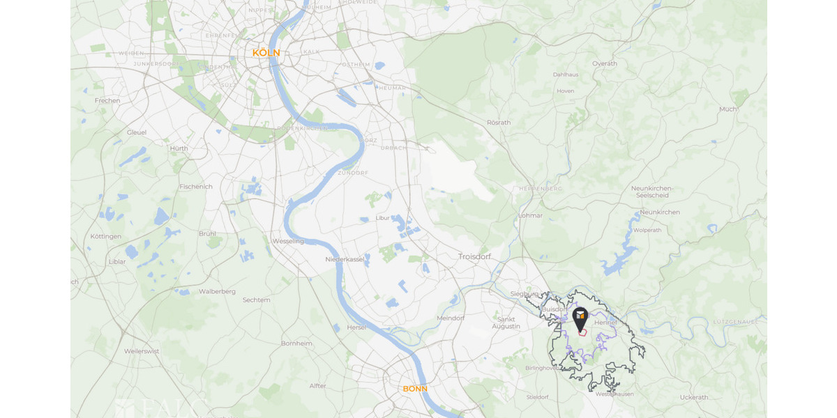 Etagenwohnung Hennef - 3 Zimmer, 108 m&sup2;, 299.000&euro; | Angebot:25739497