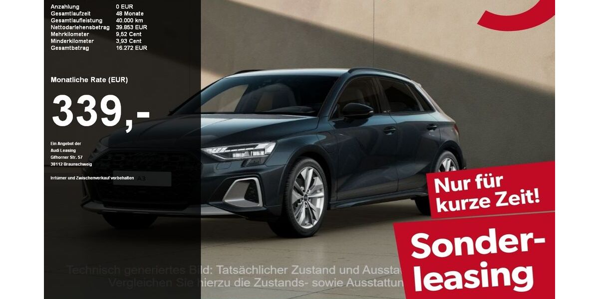 Audi A3 3.200 km 39.440 &euro; Wackersdorf 92442