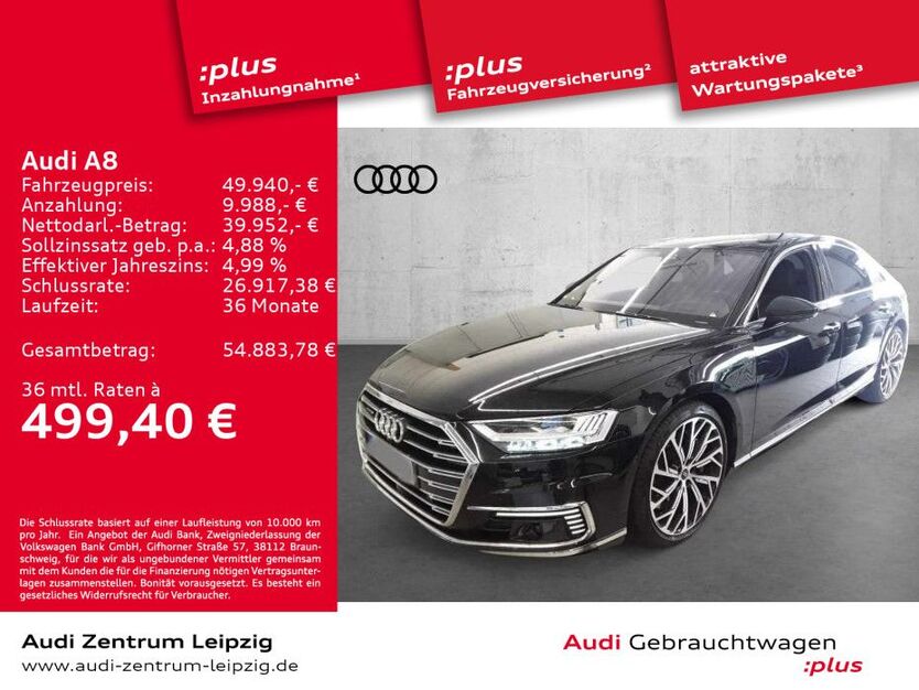 Audi A8 87.522 km 49.940 € Leipzig 04277