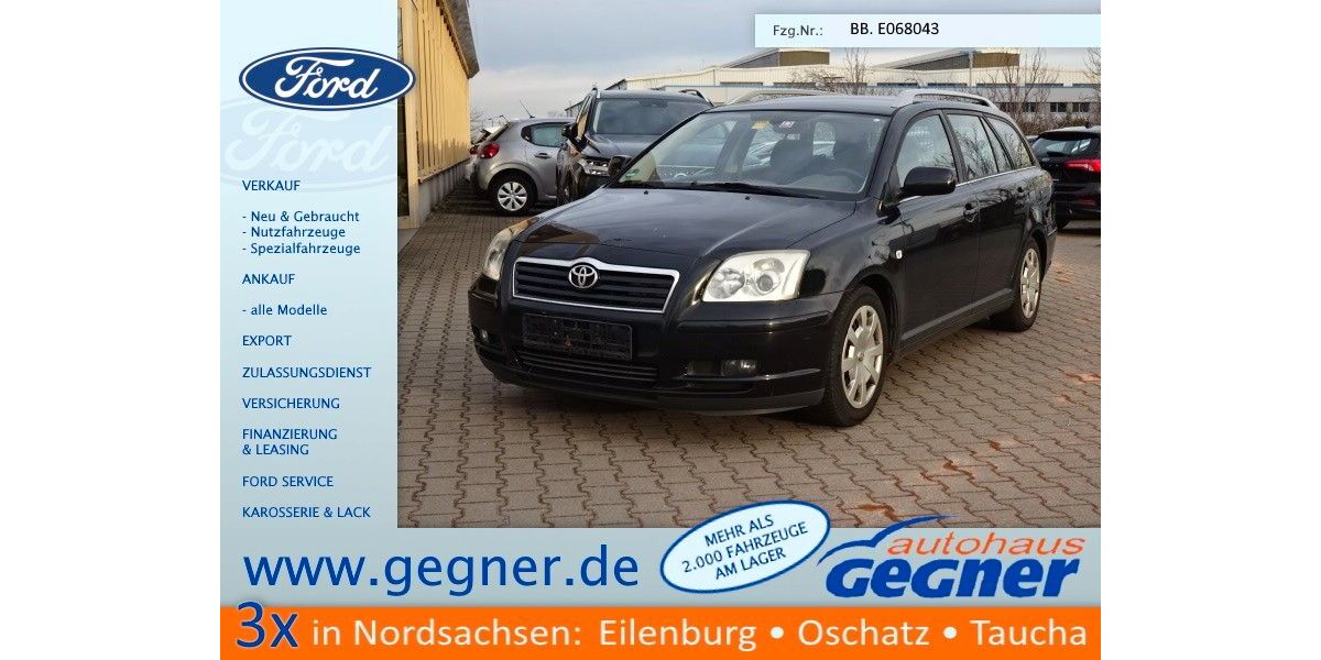 Toyota Avensis 185.310 km 2.840 &euro; Eilenburg 04838