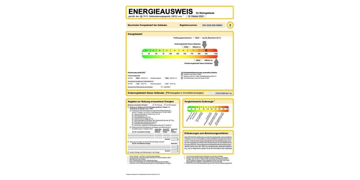 Reihenendhaus Halle (Westf.) Halle - 3 Zimmer, 70 m&sup2;, 179.000&euro; | Angebot:24775275