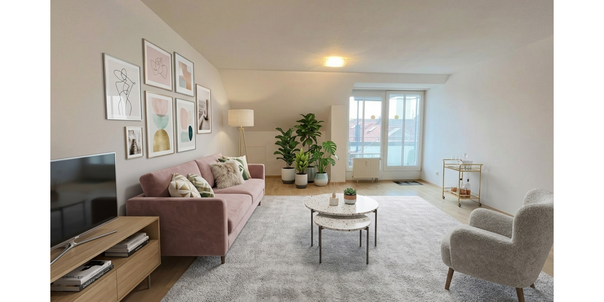 Etagenwohnung Ismaning - 2 Zimmer, 55 m&sup2;, 275.000&euro; | Angebot:25904984