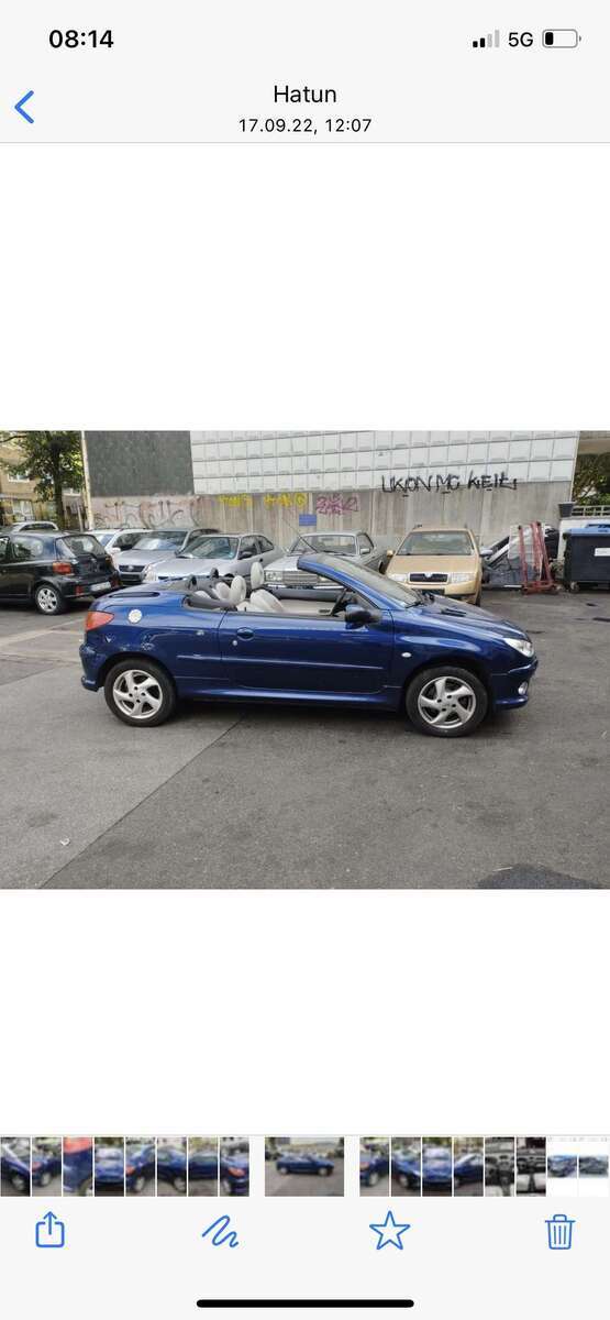 Peugeot 206 165.000 km 900 € DUISBURG 47166