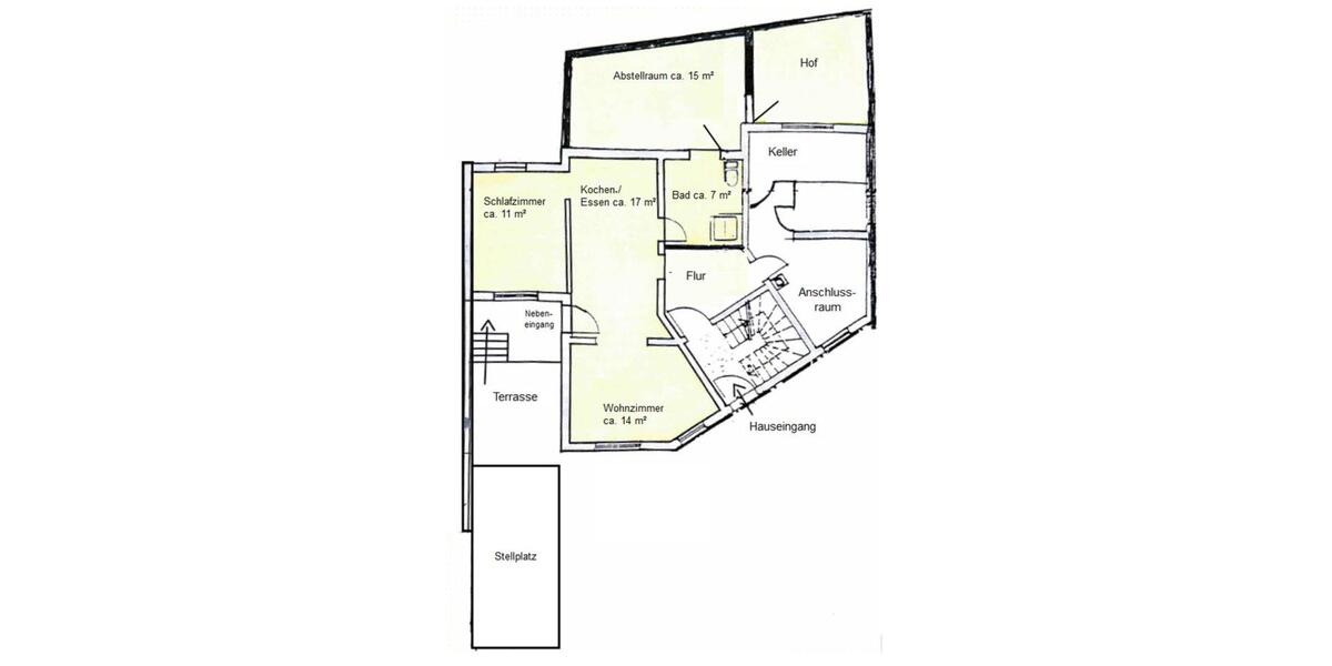 Erdgeschoßwohnung Mainz Laubenheim - 2 Zimmer, 50 m&sup2;, 148.000&euro; | Angebot:25945023