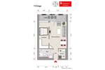 Etagenwohnung Sierksdorf - 2 Zimmer, 42 m&sup2;, 145.000&euro; | Angebot:26499829