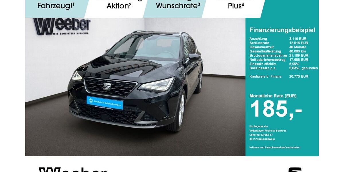 Seat Arona 19.338 km 20.770 &euro; Herrenberg 71083