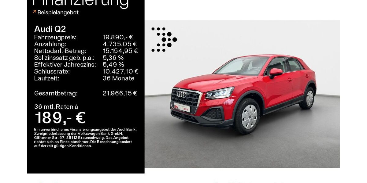 Audi Q2 67.019 km 19.890 &euro; Hofheim 65719