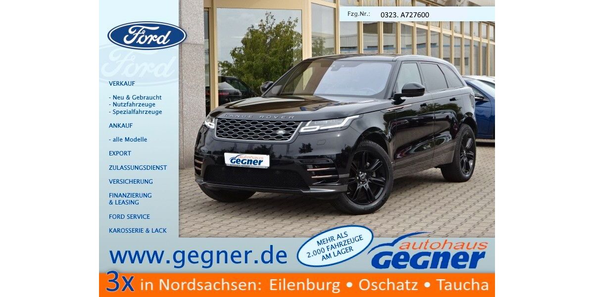Land Rover Range Rover Velar 29.986 km 31.840 &euro; Eilenburg 04838