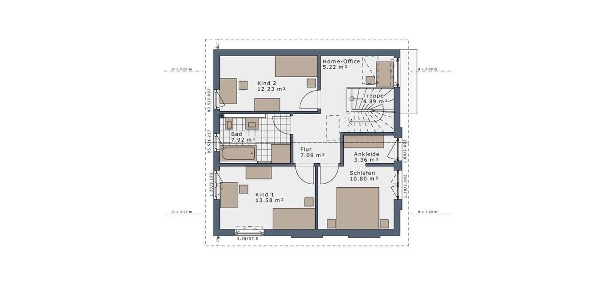 Einfamilienhaus Dörentrup - 5 Zimmer, 131 m&sup2;, 1.500&euro; | Angebot:26665377