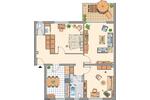 Etagenwohnung Stolberg (Rheinland) - 3.5 Zimmer, 87 m&sup2;, 809&euro; | Angebot:23104352