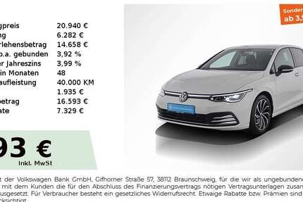 VW Golf 45.000 km 20.940 &euro; Nürnberg 90441