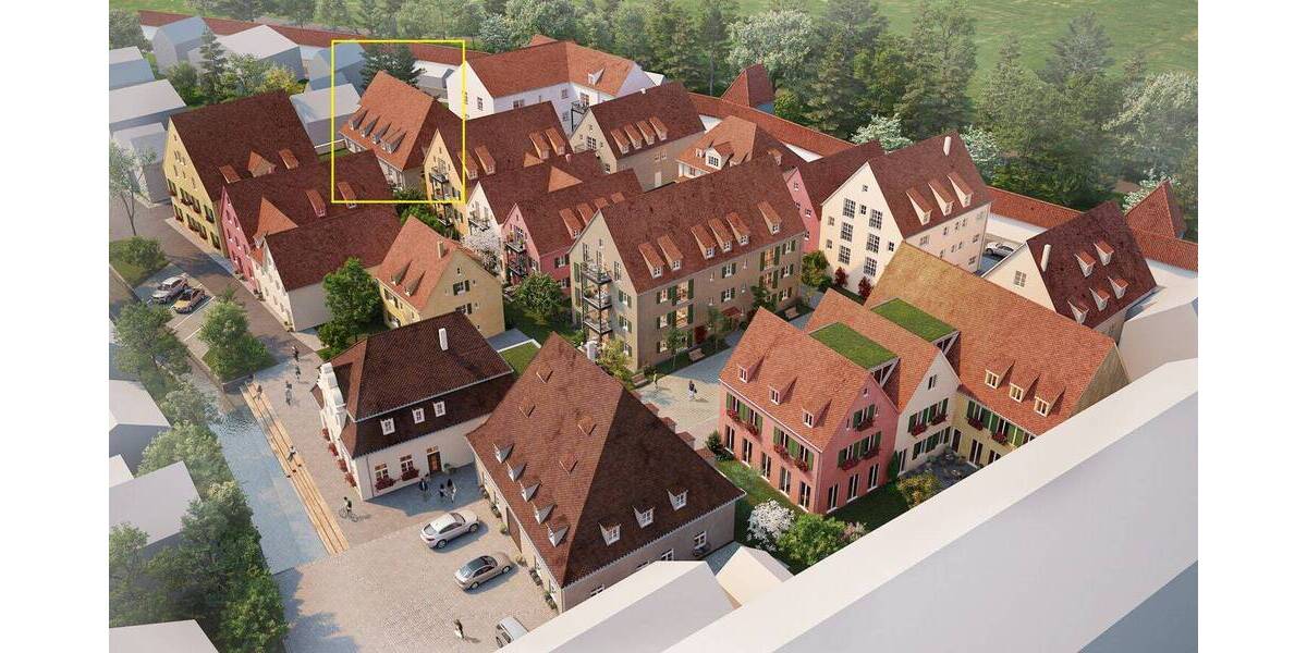 Etagenwohnung Nördlingen - 2 Zimmer, 54 m&sup2;, 399.000&euro; | Angebot:26330482