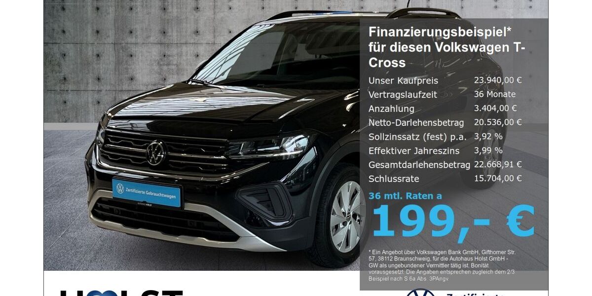 VW T-Cross 12.792 km 23.940 &euro; Scheeßel 27383