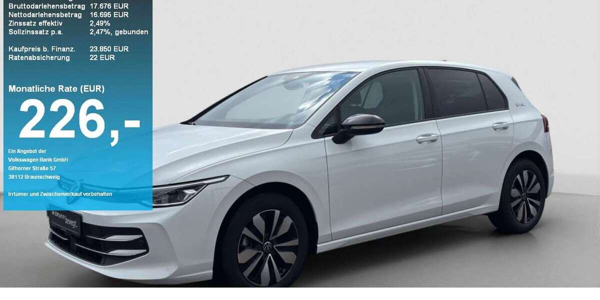 VW Golf 18.605 km 23.690 &euro; Schwäbisch Gmünd-Lindach 73527