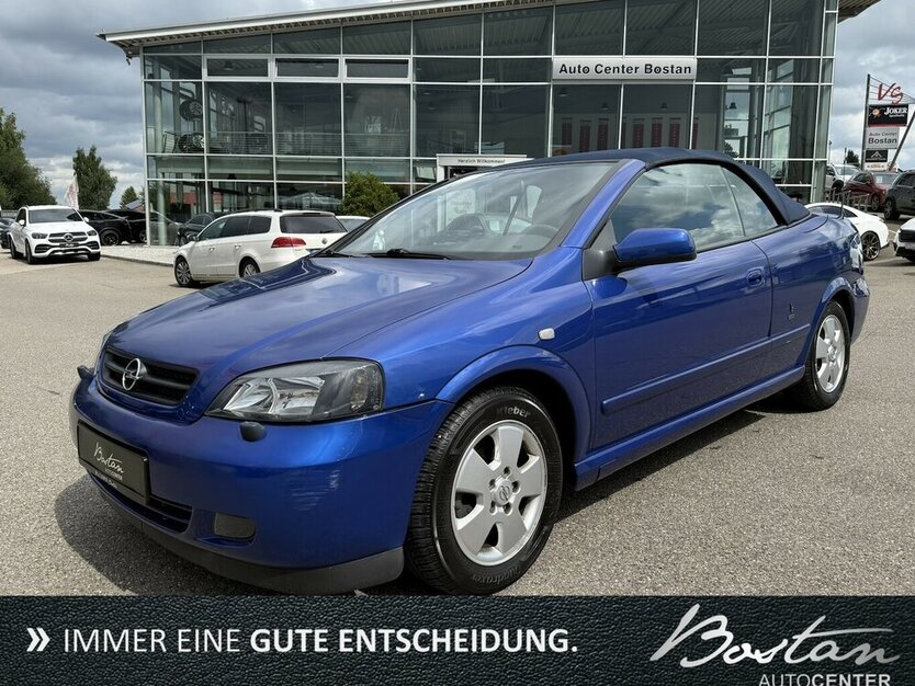 Opel Astra 1.8 BERTONE/KLIMAANLAGE/PARKSENSOR/CABRIO 64.104 km 4.900 € Villingen-Schwenningen 78054