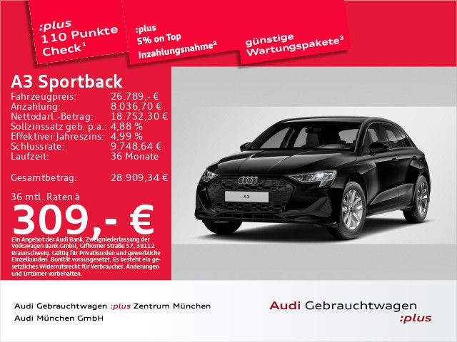 Audi A3 29.537 km 26.789 &euro; Eching 85386