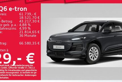 Audi Q6 e-tron 4.871 km 61.739 &euro; Eching 85386